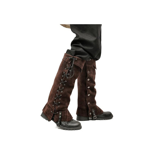 Medieval Leg Covers Pirate Steampunk Costume for Boots