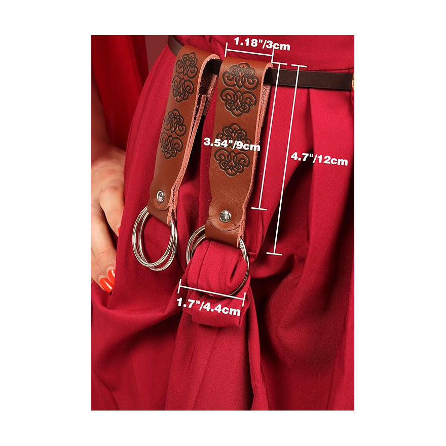 Medieval Skirt Hike Clips for Renaissance Dress Belt 